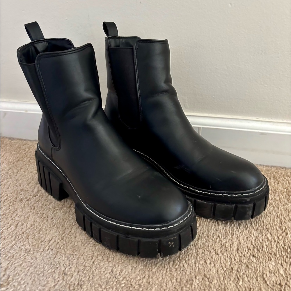 Madden Girl Chelsea Boots - Women's Chunky Sole